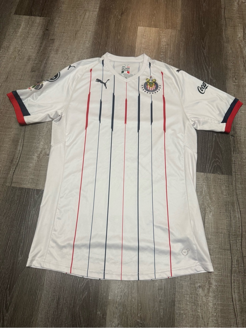 Puma Chivas White Home Jersey - Men’s Soccer Shirt